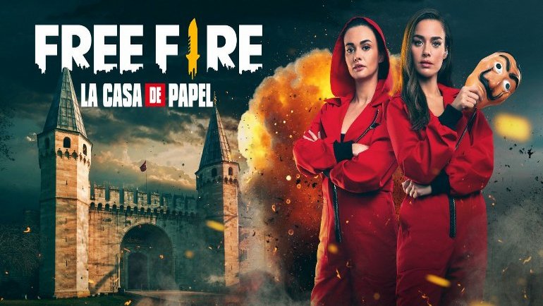 La Casa de Papel x Free Fire heyecanı oyunseverler ile buluştu!