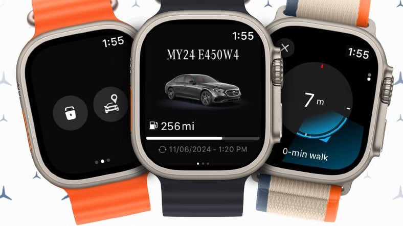 Mercedes-Benz’in Apple Watch Uygulaması Yayımlandı: İşte Özellikleri