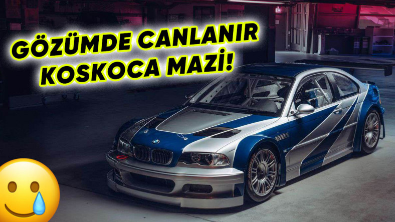 BMW, Need for Speed Most Wanted’ın İkonik E46 M3 GTR Modelini Gerçeğe Dönüştürdü